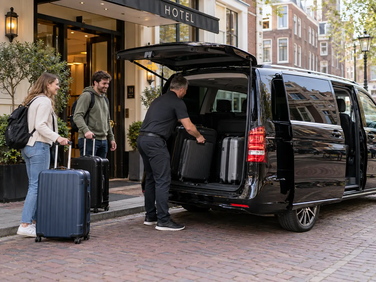 Internationaal vervoer met Taxi Cab Amsterdam
