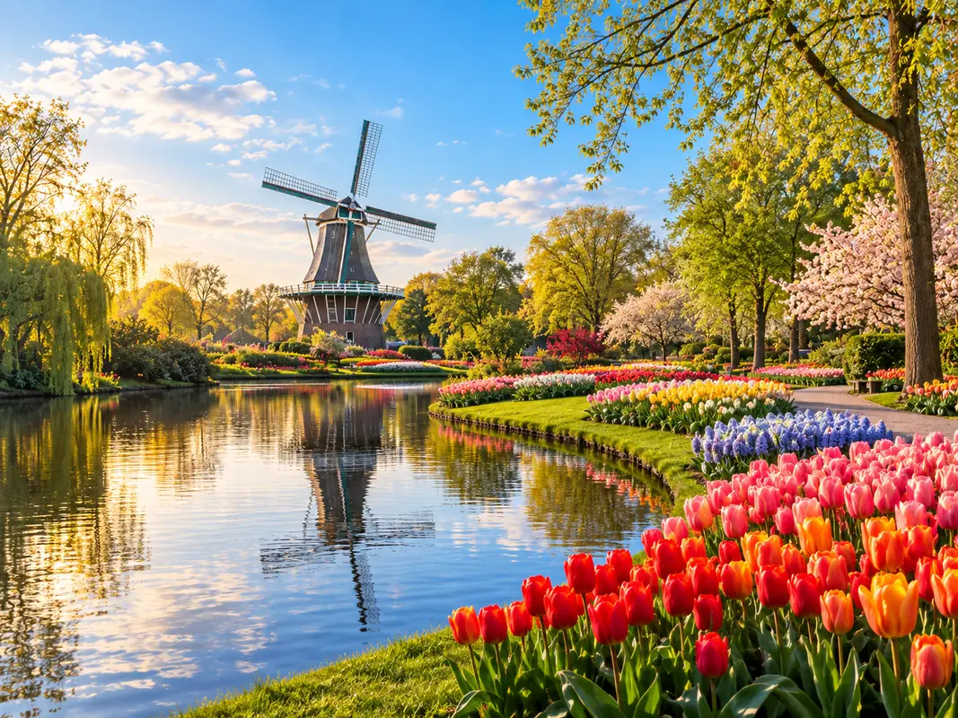 Sfeerimpressie van Keukenhof