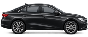 Sedan taxi van Taxi Cab Amsterdam