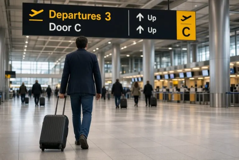 Ophaalpunt Schiphol Vertrek 3 deur C