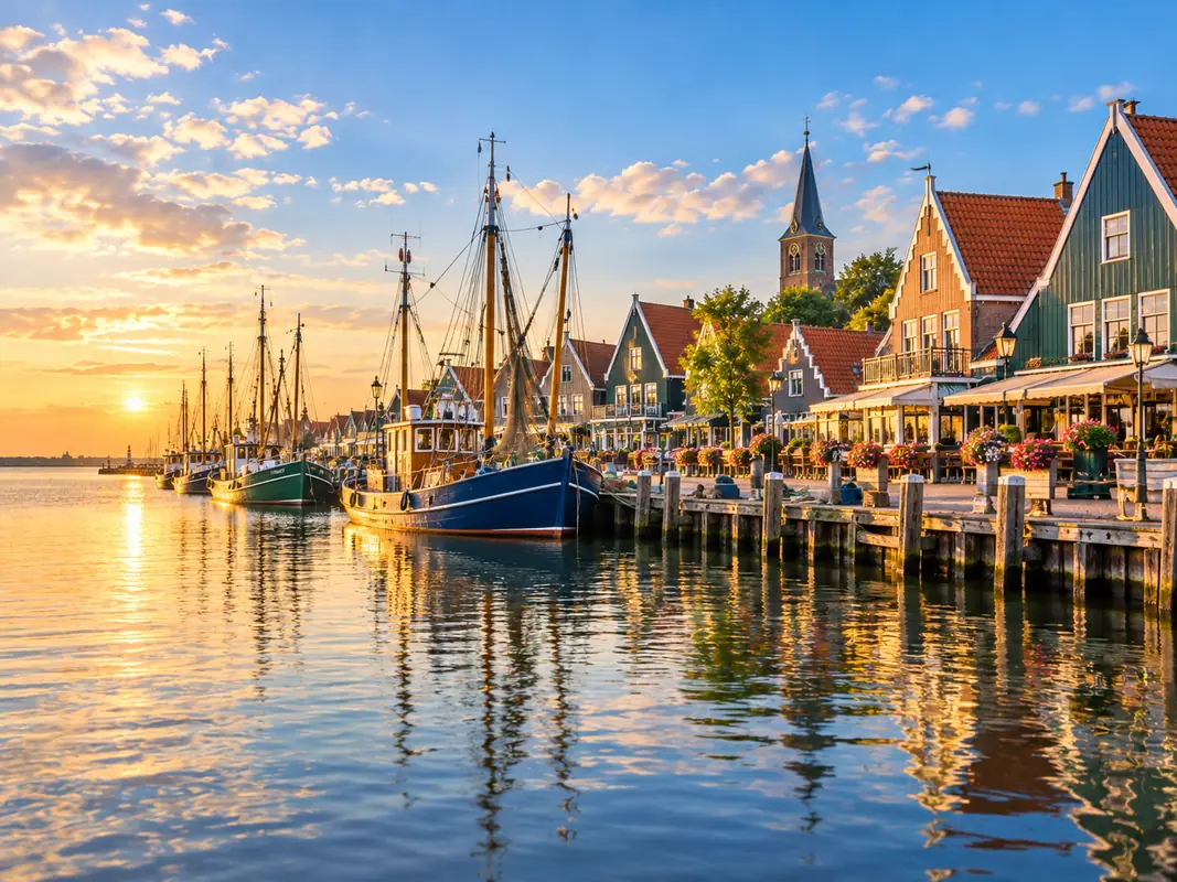 Sfeerimpressie van Volendam